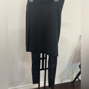 Sweet lemon thyme skirt net leggings